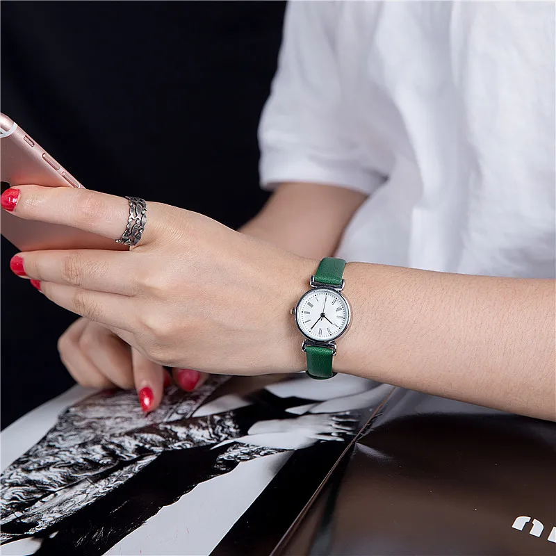 2018 женские небольшие Наручные часы высокого качества montre femme Кварцевые Женские