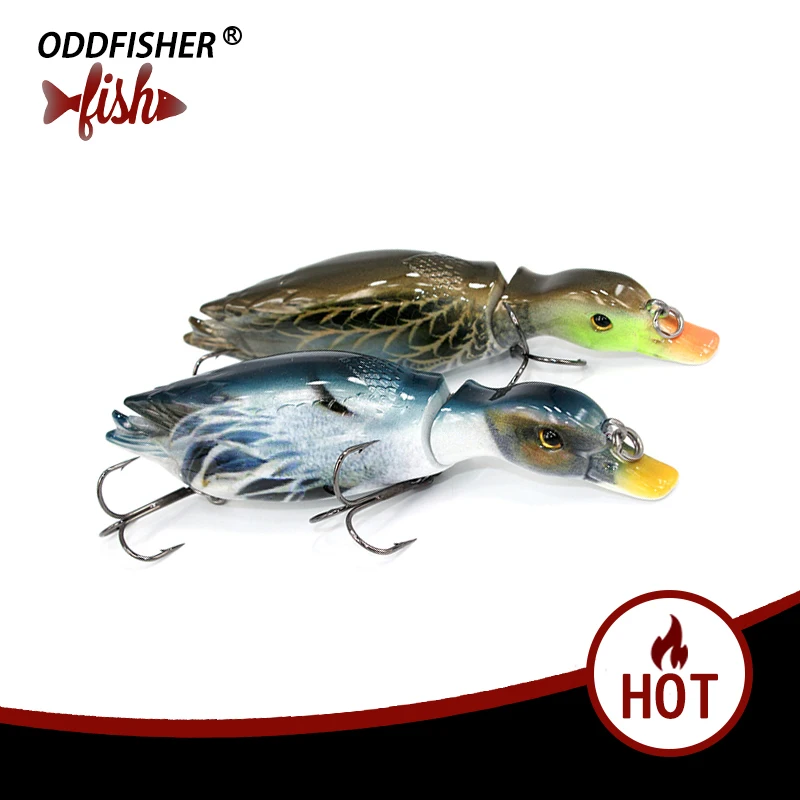 Новая Утка Рыболовная Приманка Topwater Crankbait Swimbait 13 см Реалистичная Лягушка