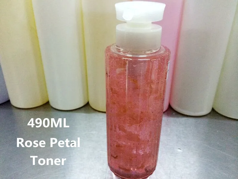 Розовый Лепесток эссенция для воды тонер сокращения пор контроль жирности 490 мл |