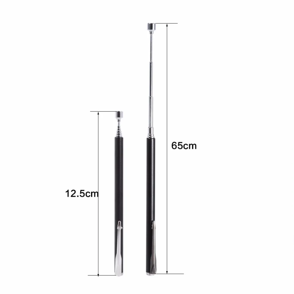 Adjustable Telescopic Easy Magnetic Pickup Rod Stick Extending Magnet Handheld Nut Bolt Extendable Pick Up Mini Pen | Дом и сад