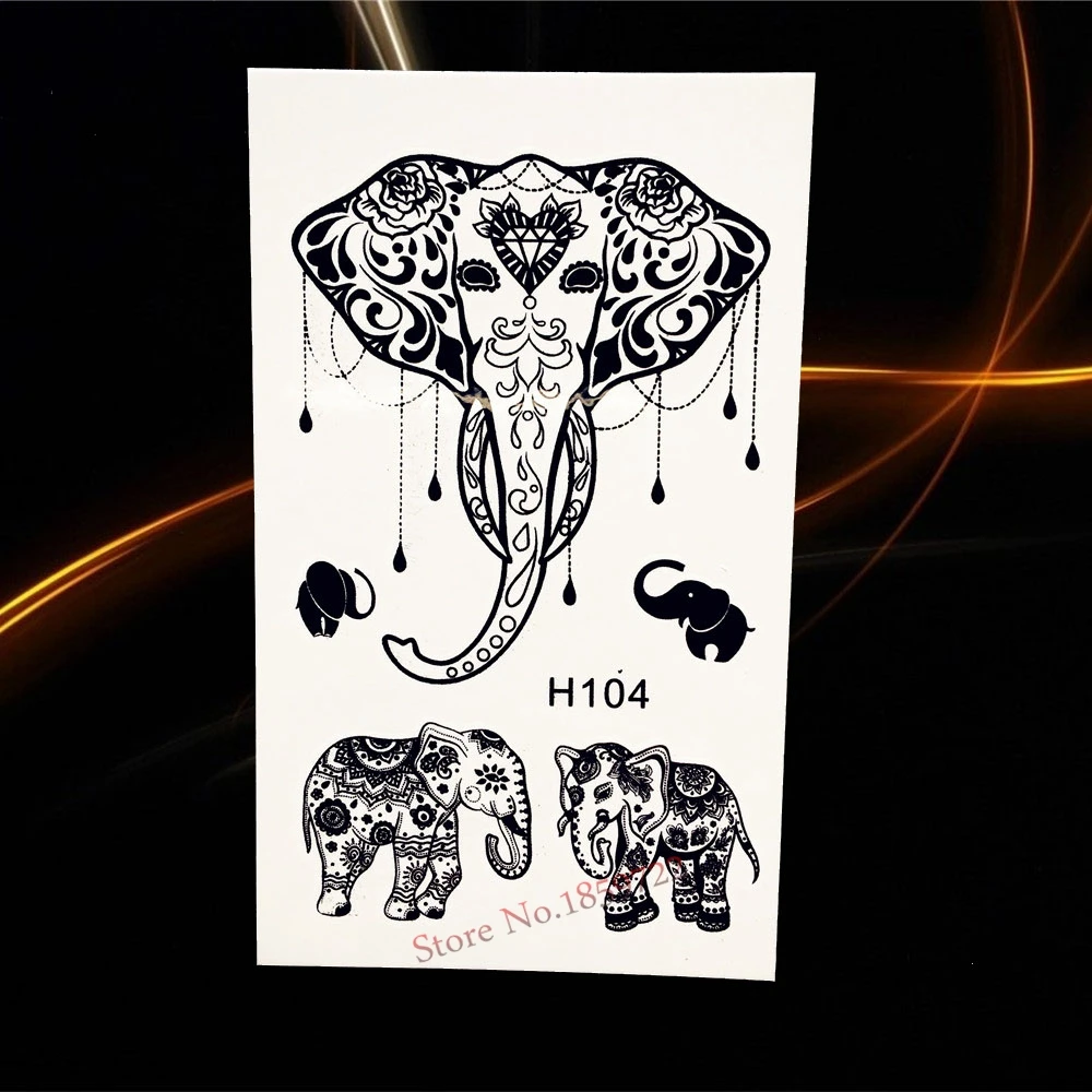 Женские Имитационные водонепроницаемые татуировки Elf Designs боди арт на руку