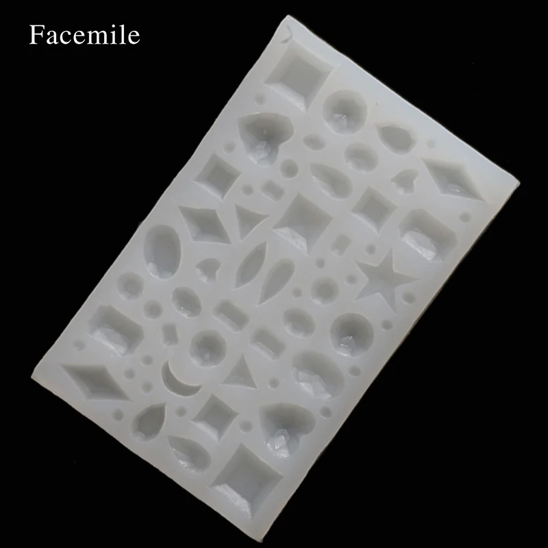 

Facemile Silicon Mold Mould For Resin Bead Jewelry Making DIY Handmade Craft Tool 50-282