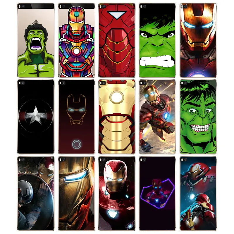 DREAMFOX M145 Super Hero Iron Man Soft TPU Silicone Case Cover For Huawei P8 P9 P10 P20 P30 Lite Pro P Smart Plus 2017 2019 |
