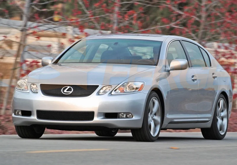 Для LEXUS GS300 GS350 GS430 GS450 2006-2011 ксеноновые фары отличные ангельские глазки Ультра яркое освещение CCFL ангельские глазки комплект