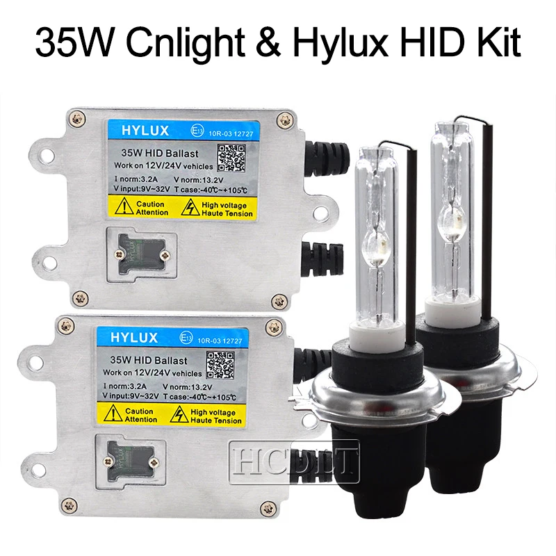 HCDLT AC 35 Вт Быстрый Яркий Cnlight H7 D2H ксеноновый комплект HID H1 H3 H11 HB3 HB4 4300K 5000K 6000K Hylux A2088