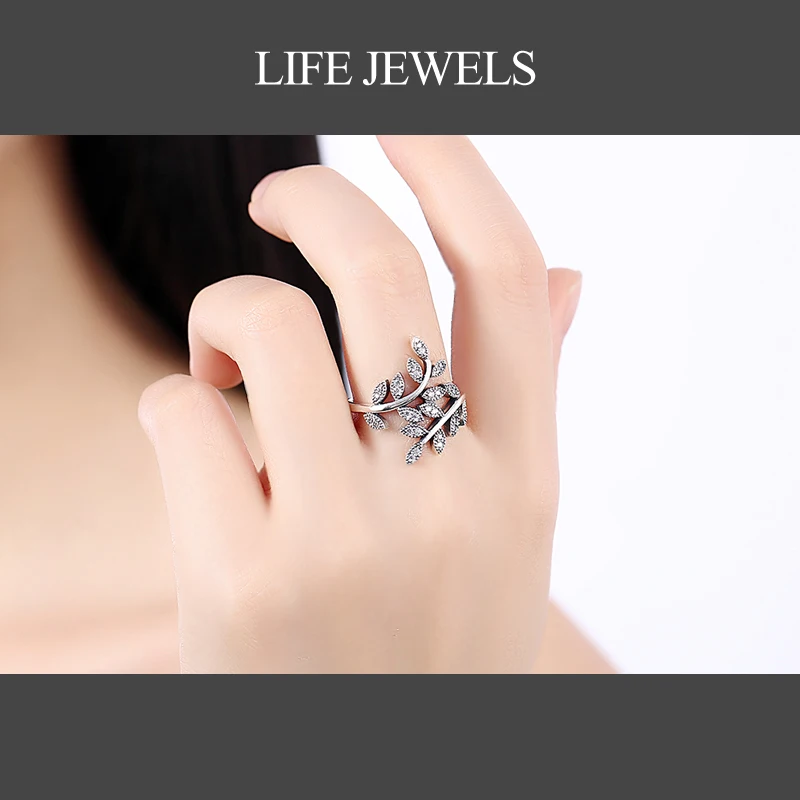 Authentic100% 925 Sterling Silver Austrian Zircon Rings Charm l Women Luxury Valentine's Day Gift Jewelry 18113 | Украшения и
