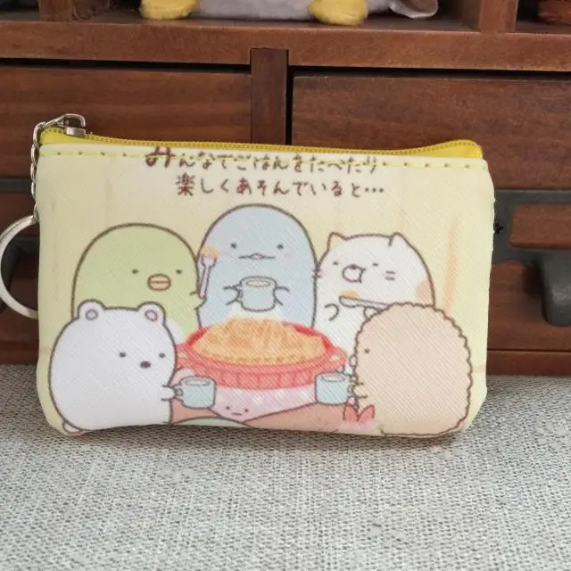 IVYYE Sumikko gurashi плюшевый кошелек мягкая кукла сумка милый мультфильм пушистые сумки мини мешок для игрушек малыш девочка подарки на день рождения Новинка