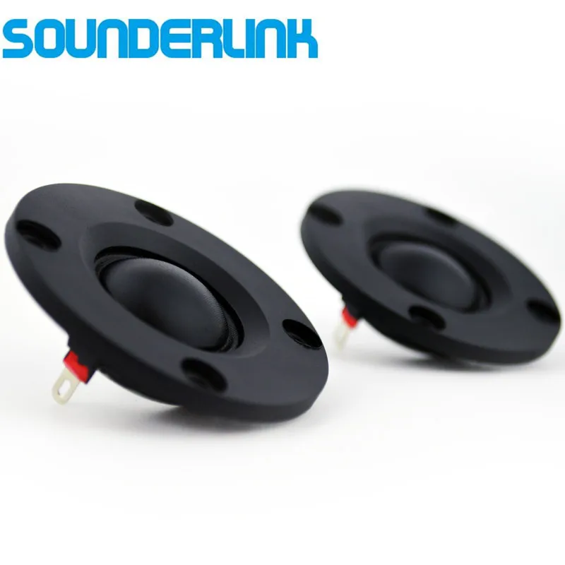 2 шт./лот Sounderlink audiolabs дюйма Hi Fi шелковые мягкие куполообразные громкоговорители