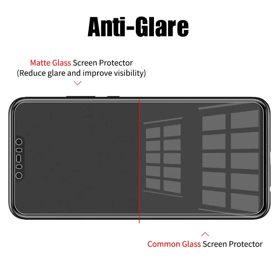 Jappinen Matte Frosted Tempered Glass For Huawei Nova 3 3e 2i 2s Anti-Fingerprint Screen Protector Protective Film | Мобильные