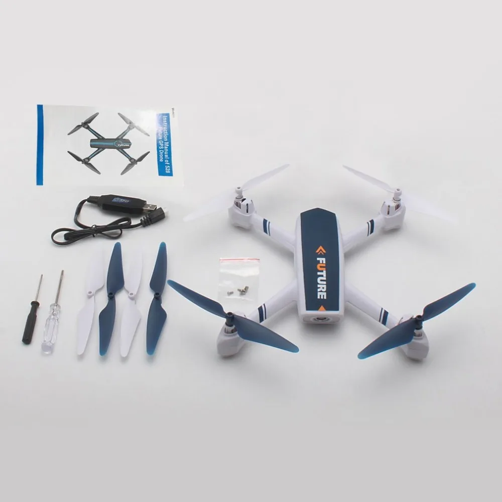 JINXINGDA 528 gps позиционный RC Дрон квадкоптер с управлением видом от первого лица 720 P HD