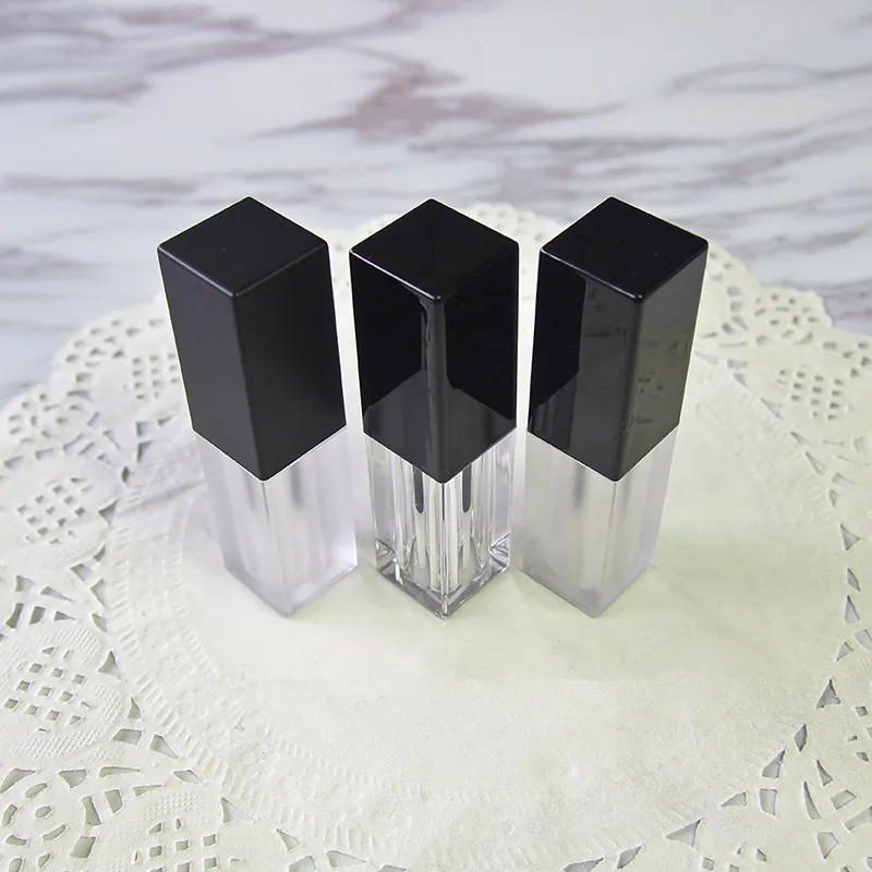 

3.5ml Square Mini Sample Tubes DIY Plastic Elegant Cosmetic Liquid Lipstick Lipgloss Lip Plumper Container Beauty Tool 200pcs