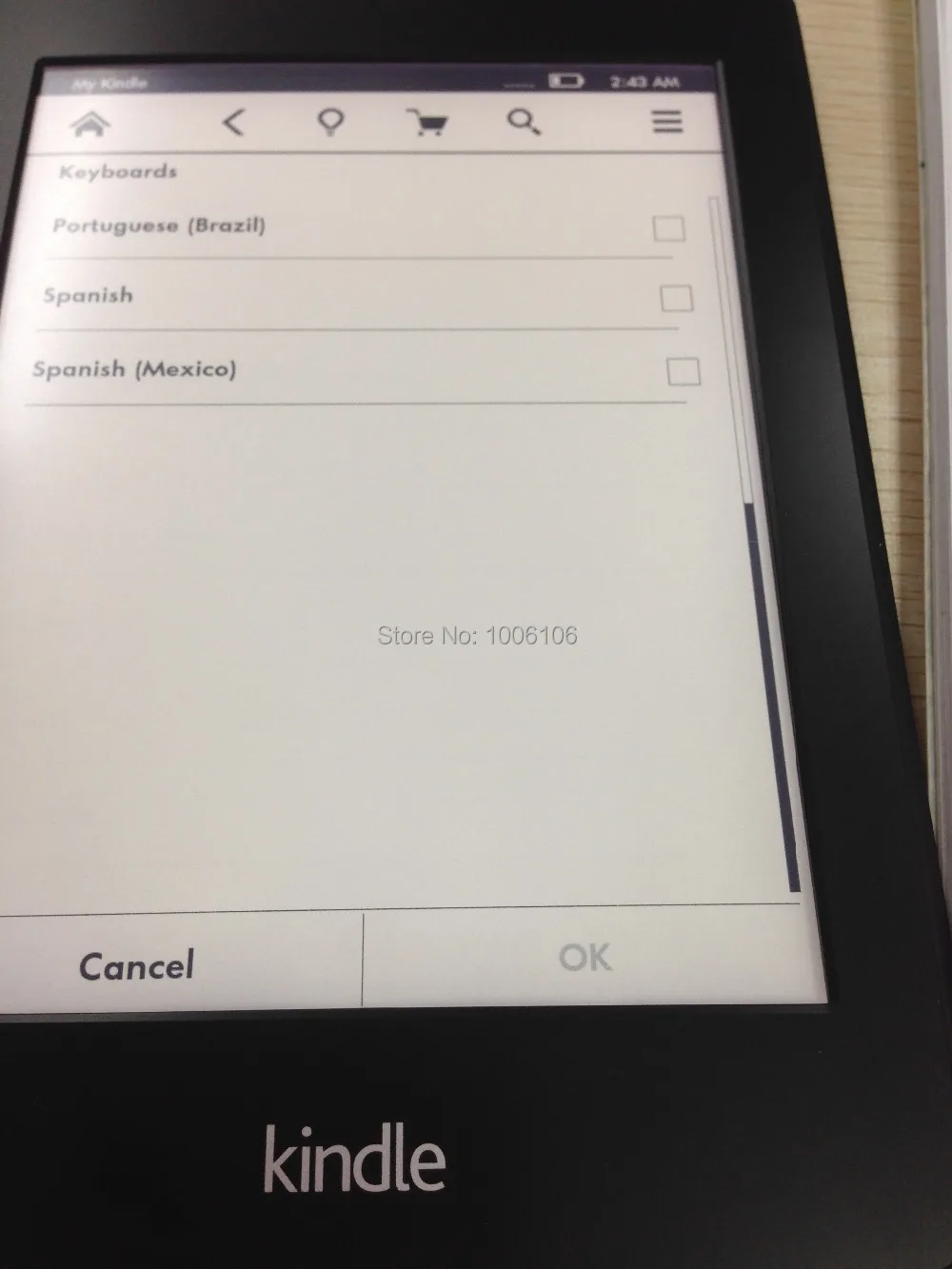 Used amazon Kindle Paperwhite e book reader original 2nd generation DP75SDI (please read the description carefully)|e-book ink|e-book designe-book 7