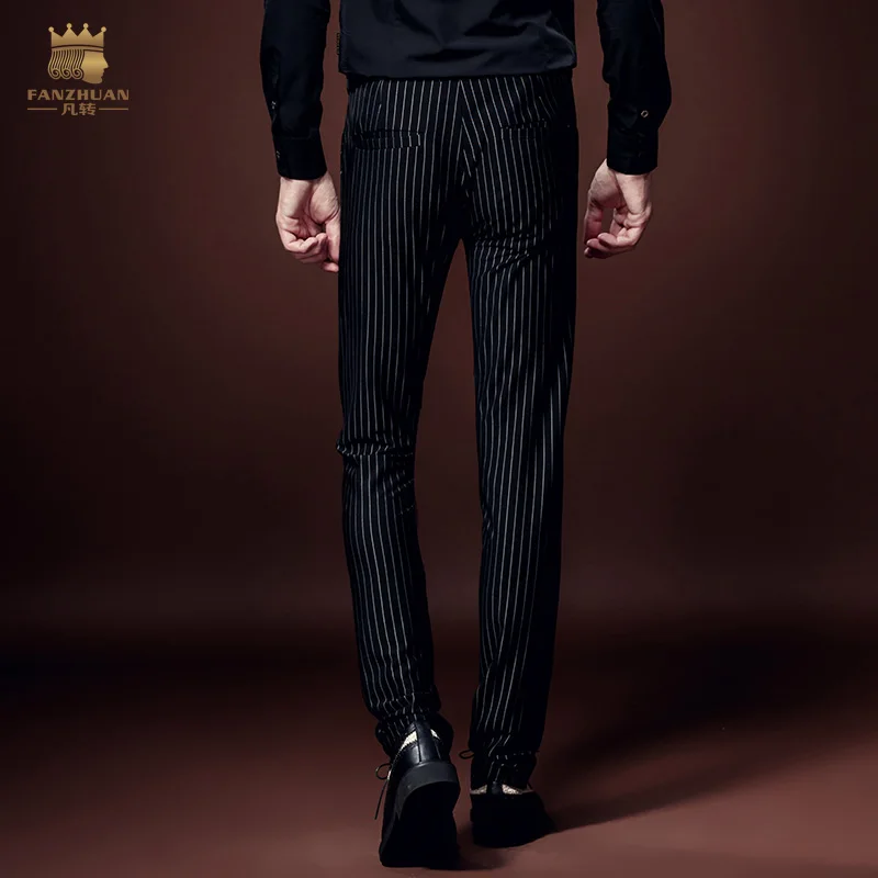 Free Shipping Newarrivals Male fashion man's casual party fringe personality embroidery slim microejection straight pants 618057 | Мужская