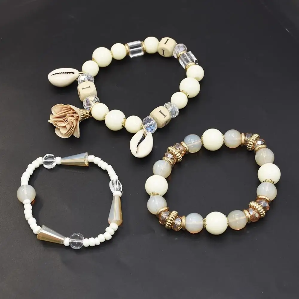 3 шт. женский браслет с бусинами в богемном стиле | Украшения и аксессуары