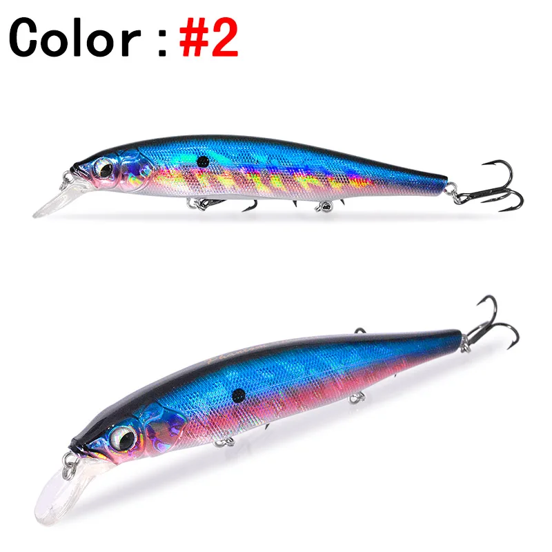 Color 2 THETIME бренд TH110SP suspend jerkbait mninow жесткая приманка 110 мм/19 г Искусственные воблеры для ловли окуня щуки - Цвет: Color 2