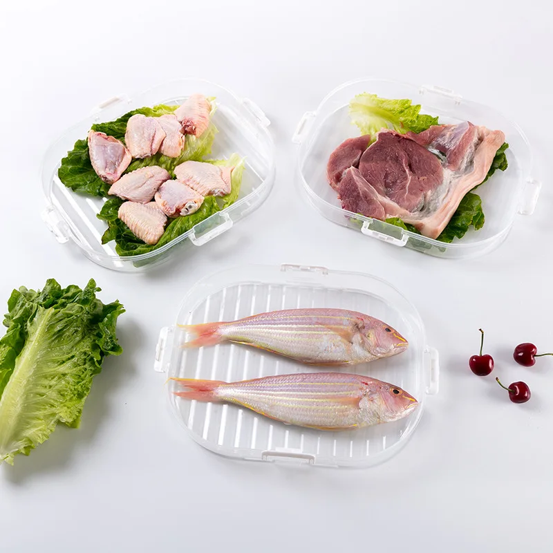 Коробка для хранения салата Салатница многоуровневый пищевой контейнер из