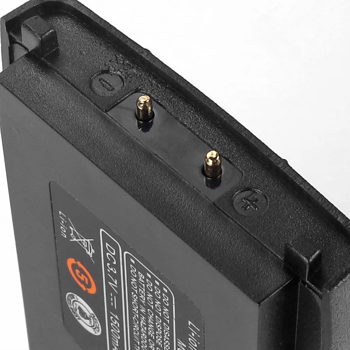 Оригинальный черный литий ионный аккумулятор 3 7 V 1500 mAh для Baofeng BF 888s Ham