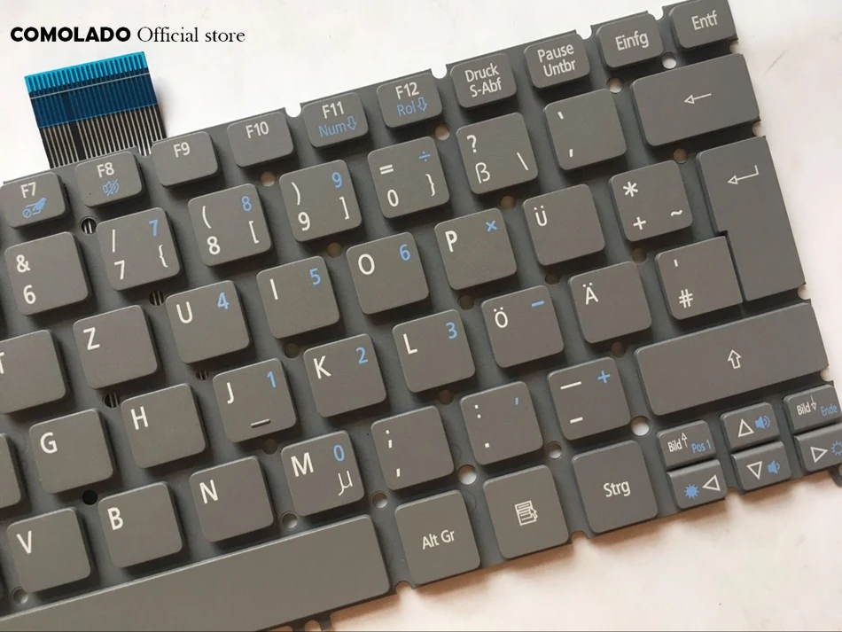 GR немецкая клавиатура для Acer S3-951 S3-371 V5-171 ONE B113 725 726 AO765 756 MS2346 S3-391 черная Layout |