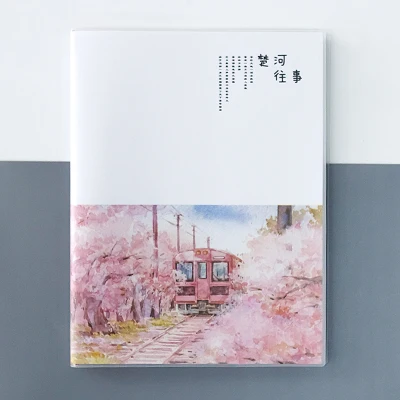 Kawaii блокнот дневник Schoool блокнот креативный тренд записная книжка Корея канцелярские товары Skechbook для рисования офисные школьные принадлежности подарок - Цвет: chuhe D