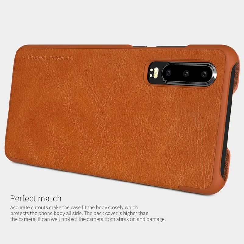 Чехол для huawei p30 6 1 ''NILLKIN винтажный Qin откидной кошелек искусственная кожа PC