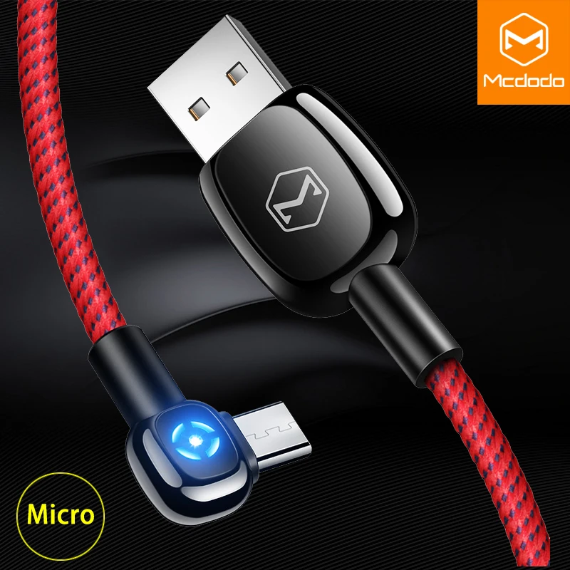 Кабель Micro USB Mcdodo 2 А для Samsung Huawei Xiaomi быстрая зарядка автоматическое отключение usb