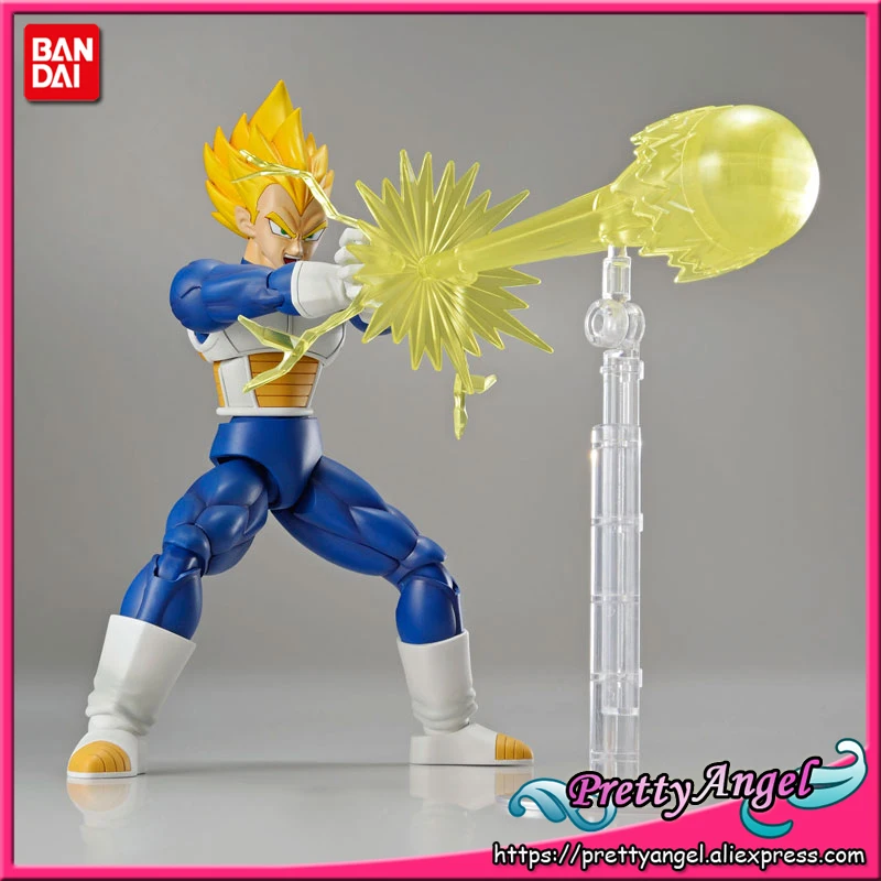 PrettyAngel-Подлинная Bandai фигура-подъем стандартная сборка Dragon Ball Z Супер Saiyan Vegeta пластиковая модель Фигурка