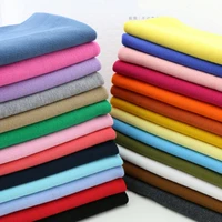 20x 100cm hot sale 2x2 cotton knitted rib cuff fabric stretchy cotton fabric for diy sewing clothing making accessories fabric