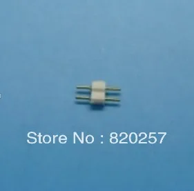 Бесплатная доставка 100 шт. в партии 2-контактный игольчатый разъем штекер белый