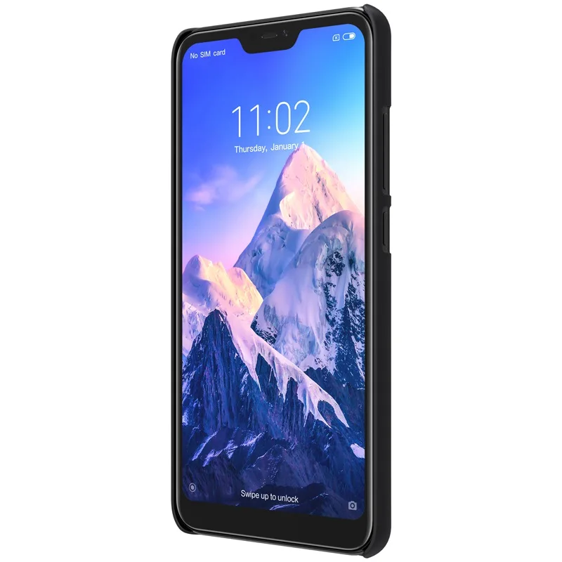 for Xiaomi Mi A2 Lite case hard cover Nillkin frosted coque etui hoesje on phone bags |