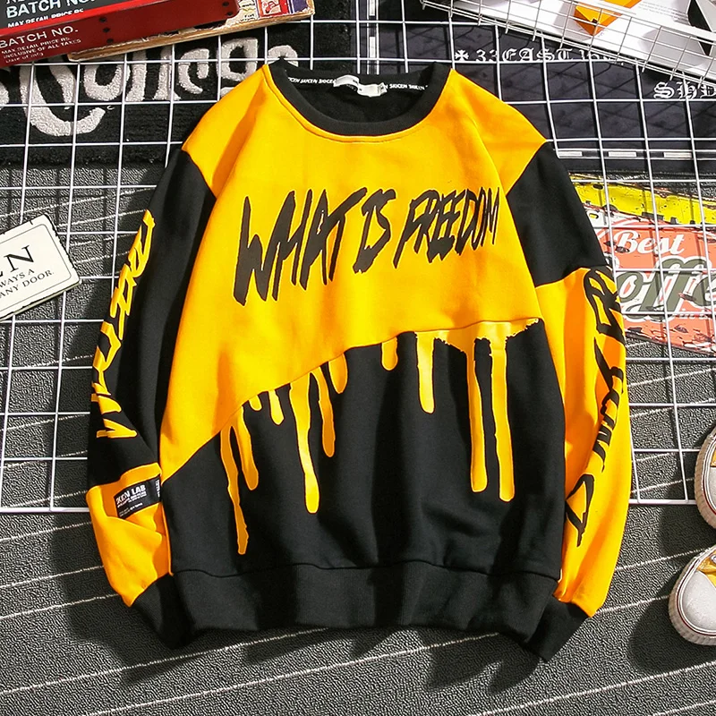 MOST&ampRAREFUR Fashion Hiphop Element Casual Hoodies Dance Trend Sweatshirts | Мужская одежда