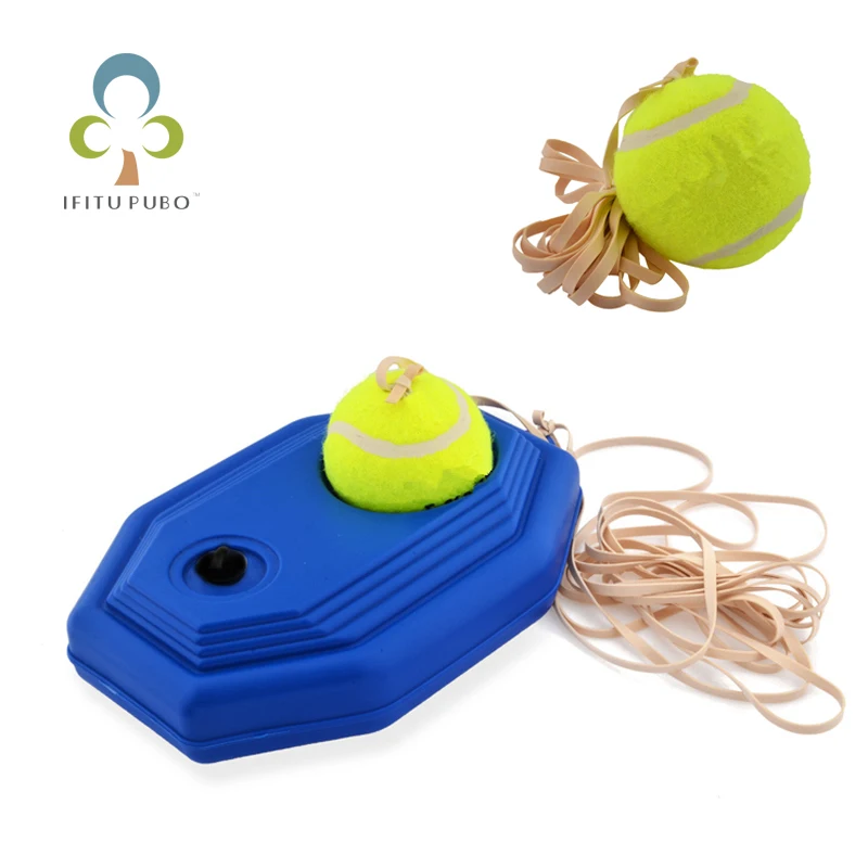 Резиновый Теннисный тренажер и Pratice на теннисном мяче добавьте водной основе для