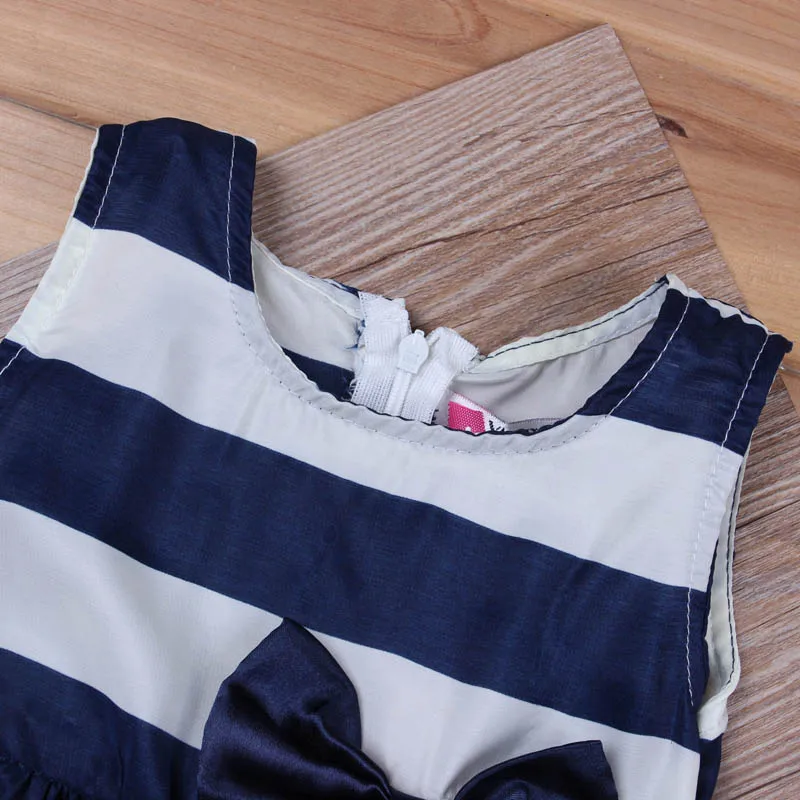 Baby Girl Dress Red And White Striped Flower Girls Princess Dresses For Kids Clothing Girls' Costumes | Детская одежда и обувь