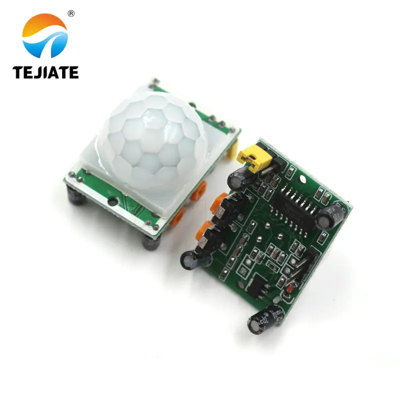 

1pcs TEJIATE HC-SR501 Adjust IR Pyroelectric Infrared PIR Motion Sensor Detector Module for aspberry pi kits