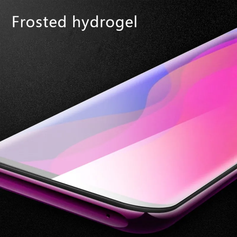 Полноэкранная гладкая водяная пропитанная гелем пленка Передняя + задняя для 1