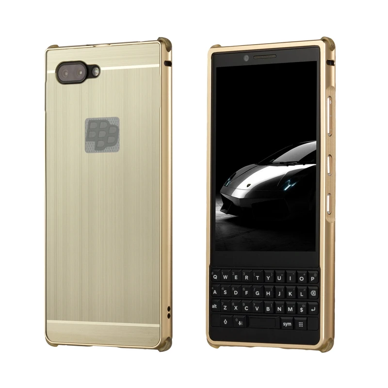 Для Black berry KEYone матовая акриловая алюминиевая металлическая рамка 2 в 1 съемный