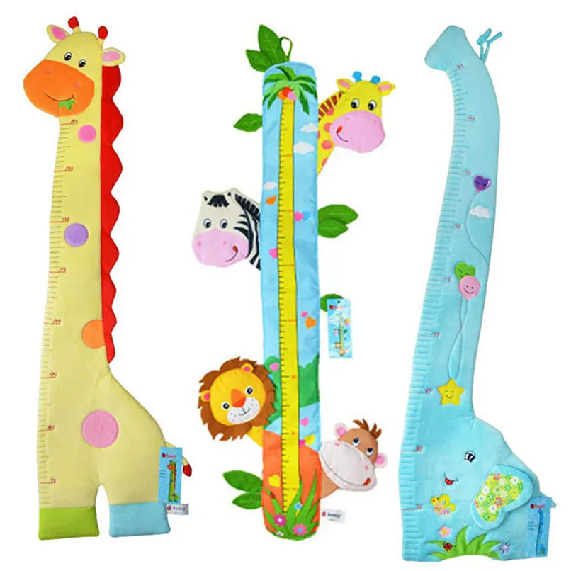 Высота 140 см таблица измерения роста для детей плюшевая Милая наклейка на дерево