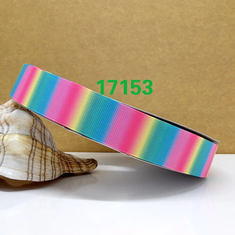 Бесплатная доставка 50 ярдов Омбре Печать grosgrain ленты 17177|printed ribbon|grosgrain ribbonribbon free