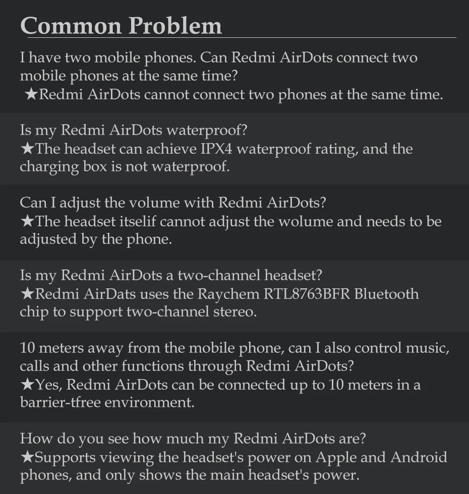 Xiaomi Redmi AirDots True Беспроводные Bluetooth 5,0 наушники DSP шумоподавление гарнитура с микрофоном наушники TWSEJ04LS