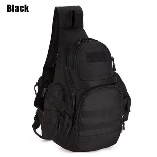 Black 20-35L тактическая сумка-слинг, Водонепроницаемая спортивная сумка на плечо, тактические военные рюкзаки для кемпинга, на открытом воздухе, с одним ремнем, нагрудная сумка - Цвет: Black