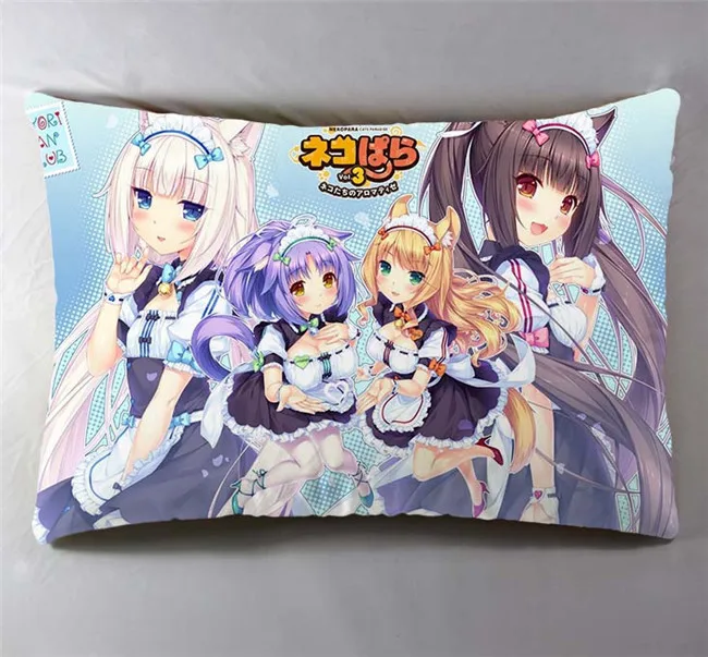 Аниме Манга Neko Para chocola& vanilla 40*60 см чехол для подушки сиденья постельные принадлежности подушки 006 - Цвет: 12