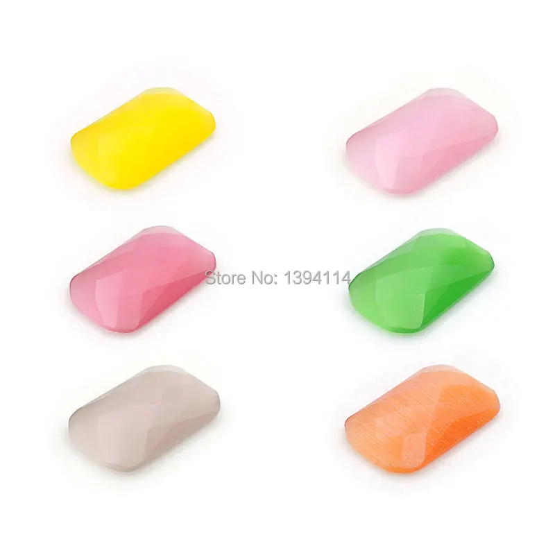 ZENGAZE Восьмиугольные подвески с кошачьими глазами из меди