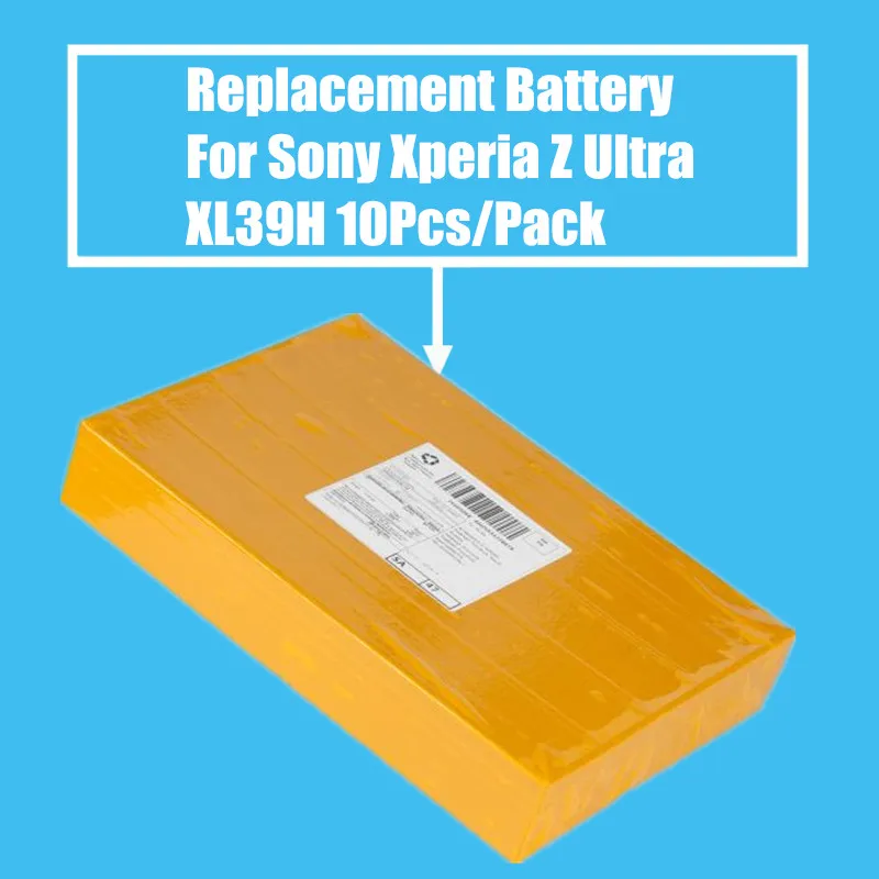 Новое поступление 10 шт./упак. сменный аккумулятор 3000 мАч для Sony Xperia Z Ultra XL39 XL39H C6802