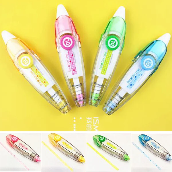 4 шт./лот Корейская кружевная Корректирующая лента креативные канцелярские