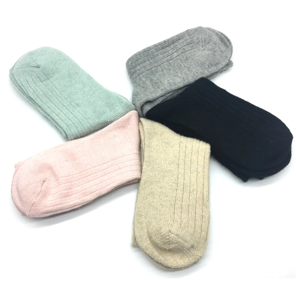 Женские шерстяные носки толстые зимние теплые кашемировые 5 пар/лот|wool socks women|socks