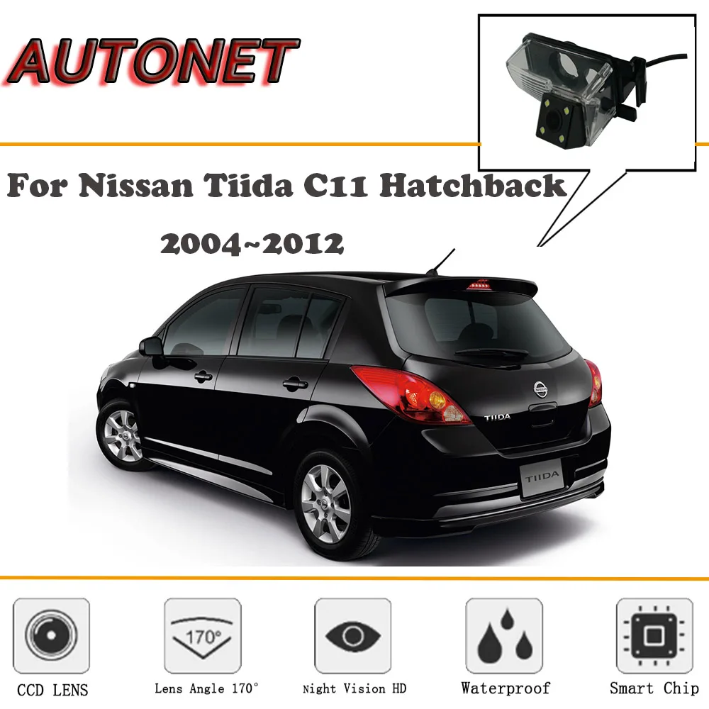 Камера заднего вида для Nissan Tiida hiso Hatchback 2004 ~ 2012/CCD/ночное видение/резервная
