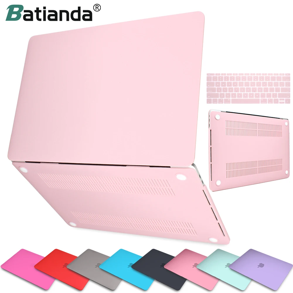 

Матовый Жесткий чехол для нового MacBook Pro Air 2018 11 12 13 15 дюймов с Retina и сенсорной панелью A1932 A1706 A1707 Pro 13 "15", Чехол