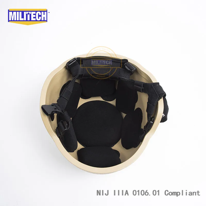 MILITECH DE ACH Mich полноразмерный арамидный пуленепробиваемый Пуленепробиваемый Шлем