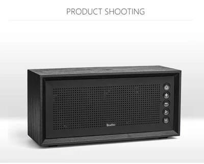 Винтажный деревянный сабвуфер беспроводной Bluetooth динамик открытый портативный динамик с картой MP3 сабвуфер 20 Вт Высокая мощность