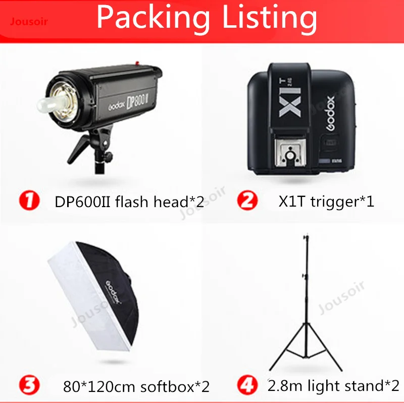Лампа для фотосъемки Godox DP800II заполняющий светильник портретной одежды съемки