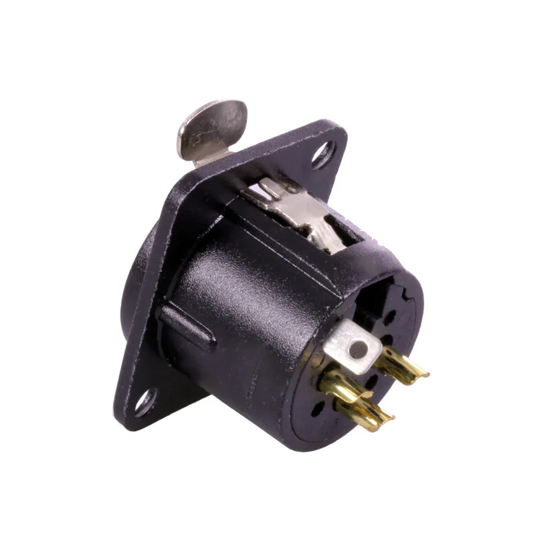 Фото 12 шт./лот 3 PIN XLR Женский Разъем высокое качество дуги Панель Крепление Шасси 12 шт./лот 3 PIN XLR Женский Разъем высокое качество дуги Панель Крепление Шасси